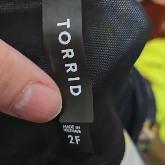 Torrid Hula Girl Tankini Top 2F - Picture 11 of 12